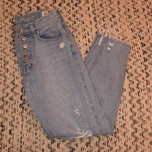 free people denim jeans